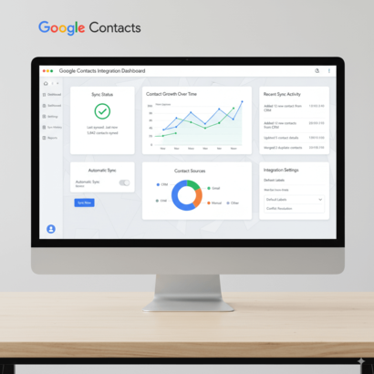 Google Contacts Integration Dashboard