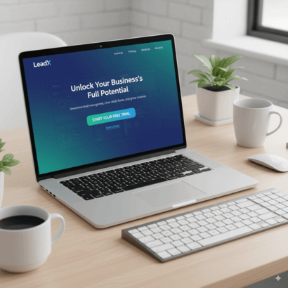 LeadX Mobile CTA Mockups